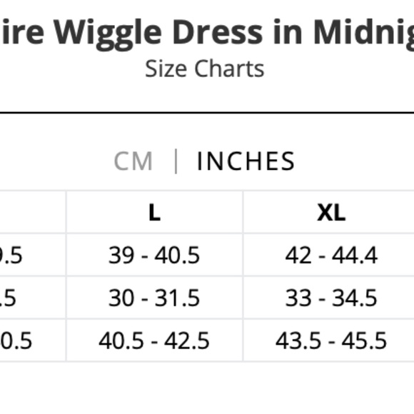 Baudelaire Wiggle Dress in Midnight Blue - La Femme En Noir - Size M - NWT - Picture 6 of 6